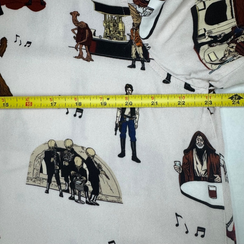 STAR WARS Mos Eisley Cantina-Box Lunch Exclusive Men's Button Down Shirt Sz XL - Picture 11 of 12